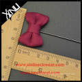 Men Fashion Silk Woven Flower Label Pin Bow Tie Clips Wholesale